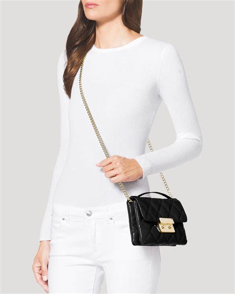 michael kors sloan small quilted crossbody|MICHAEL Michael Kors Sloan Small Quilted .